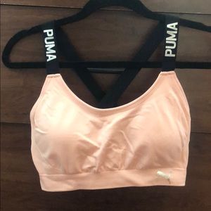 NEW Pink puma sports bra